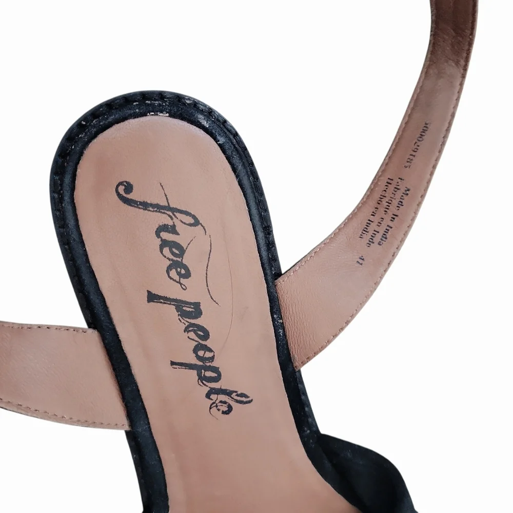 Free People Essex Chunky‎ Suede Strap Sandals